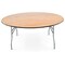 Atlas Commercial Products Titan Series 66 Round Wood Folding Table WFT5-66R - alternate 5
